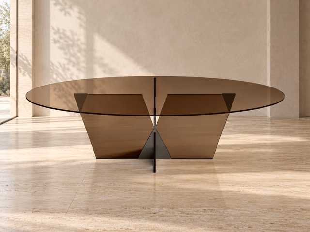 Crossover Dining Table by Tonelli