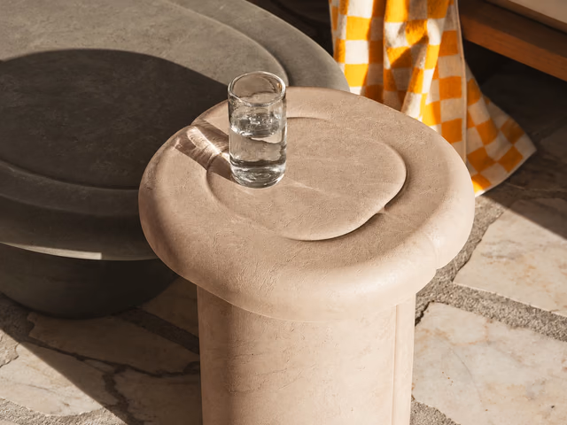 Alder Stool — Sand by Mater