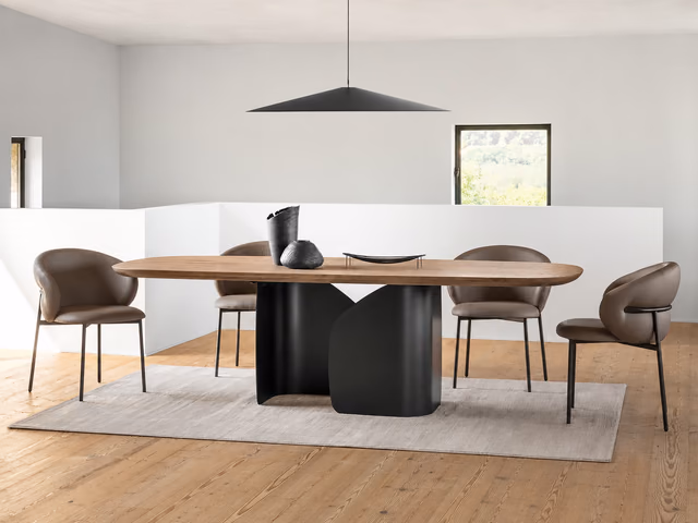 Twins Dining Table CS4153-FSW-200 by Calligaris