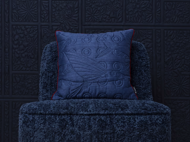 Flying Coral Fish Decorative Pillow Cover by Moooi