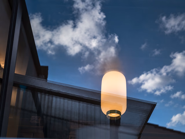 Chouchin 2 Reverse Ceiling Lamp by Foscarini