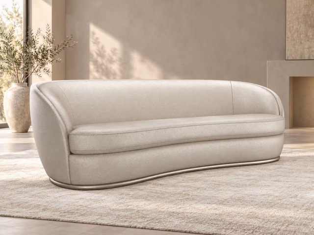 Nebula-Oatmeal Sofa by Caracole