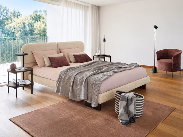 Kilian Round Bed by Calligaris