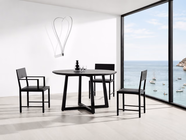 Vessel Round Dining Table by Camerich