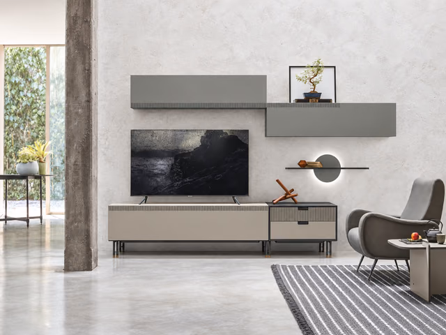 Time Wall Unit TI113 by Tomasella