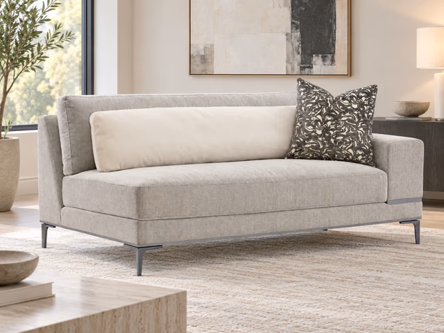 Repetition Right-Facing Loveseat by Caracole