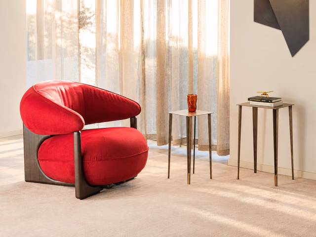 Ruby Lounge Armchair by Cattelan Italia