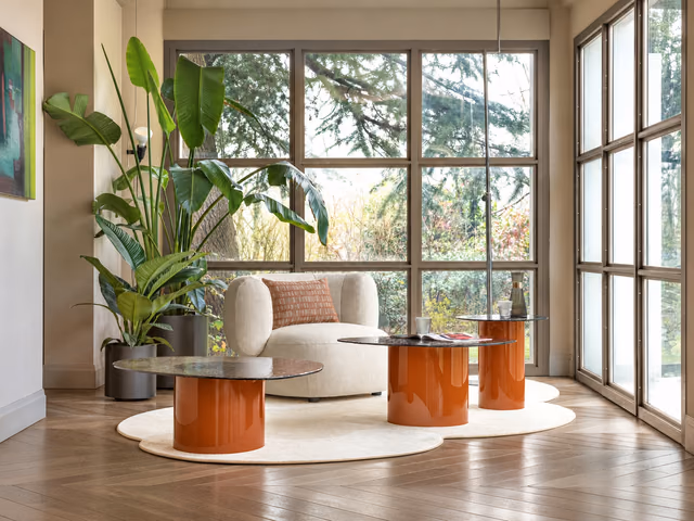Mushroom Coffee Table CS5140-C by Calligaris