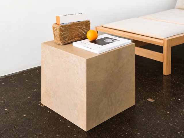 Mater Cube — Coffee Waste Light by Mater
