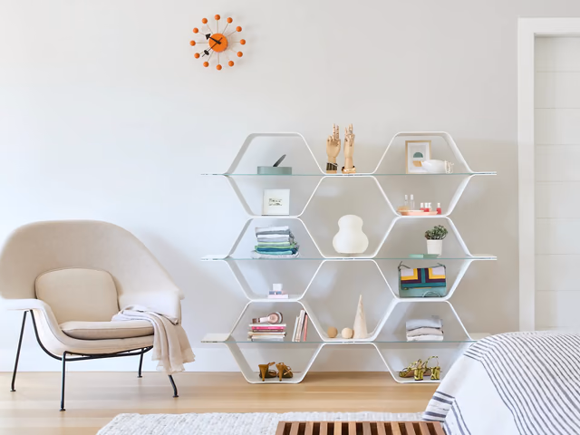 Honeycomb Modular Shelving, 3 Cell Pack by Heller
