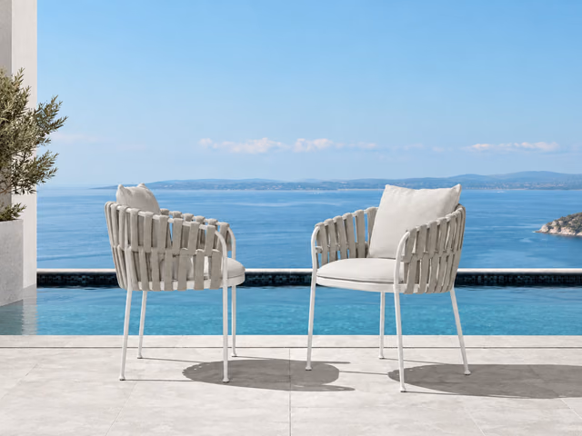 Frame Swivel Dining Armchair by Talenti