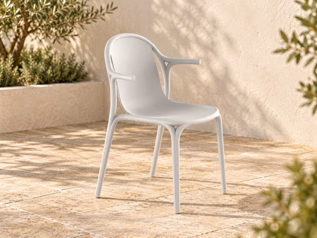 Brooklyn Chair With Armrests by Vondom