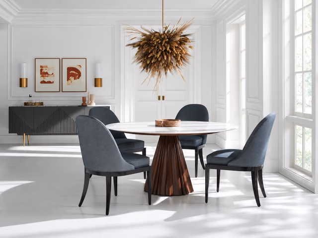 All Natural Dining Table by Caracole