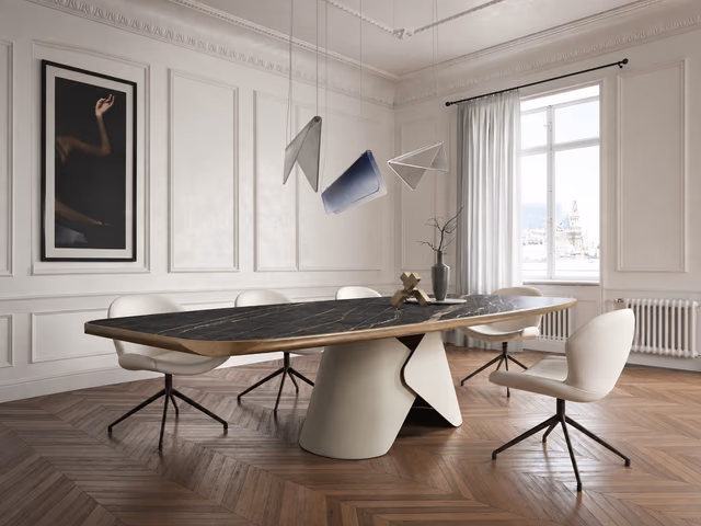 Scott Keramik Premium Dining Table by Cattelan Italia
