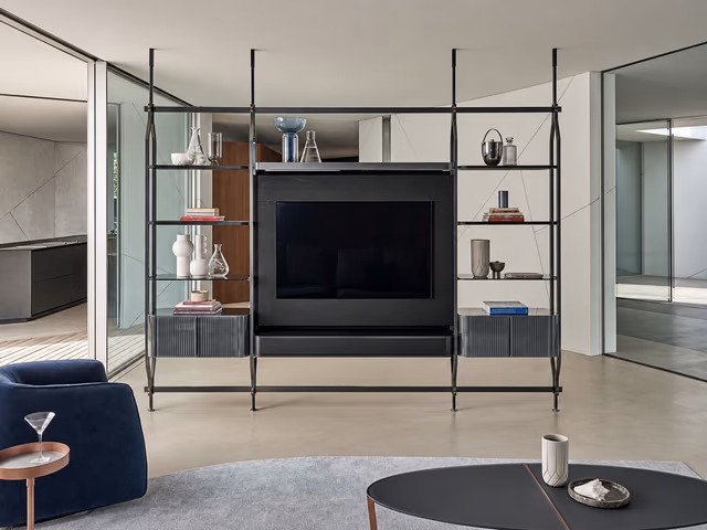 Charlotte Ceiling TV Frame by Bontempi