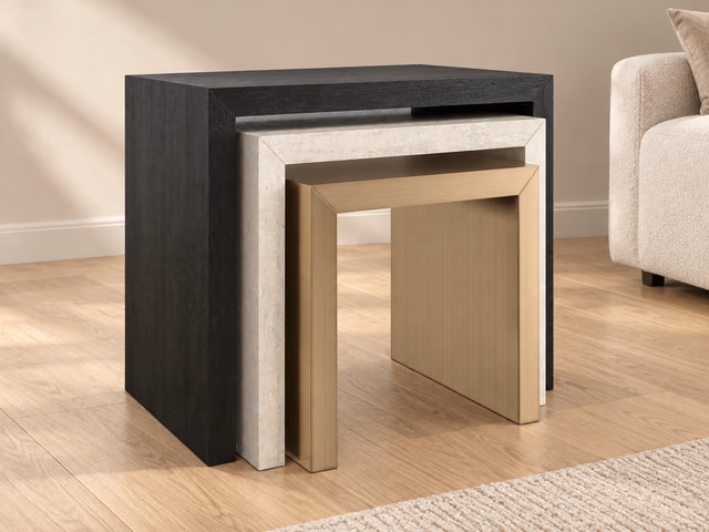 Contrast Nesting Tables by Caracole