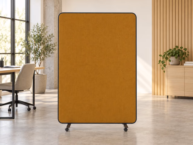 Screen Fabric Room Divider by LaPalma