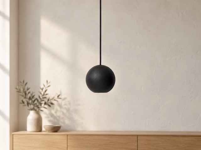 Liuku Base — Ball, Black by Mater
