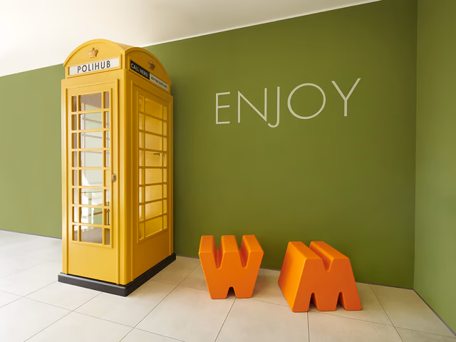 Double U Stool by Slide