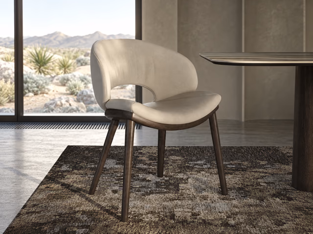 Miranda Wood Armchair by Cattelan Italia