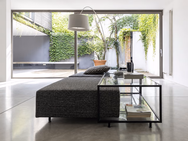 Zoom Ottoman by Mogg