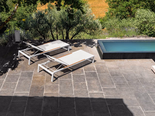 Marco Acerbis loungers and daybeds