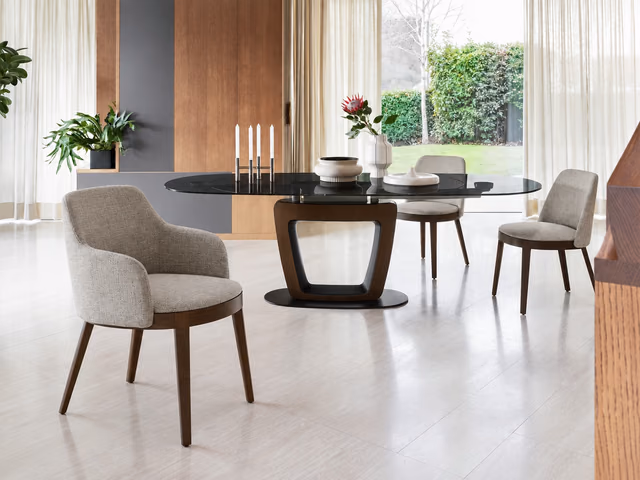 Adèl Chair with Arms by Calligaris