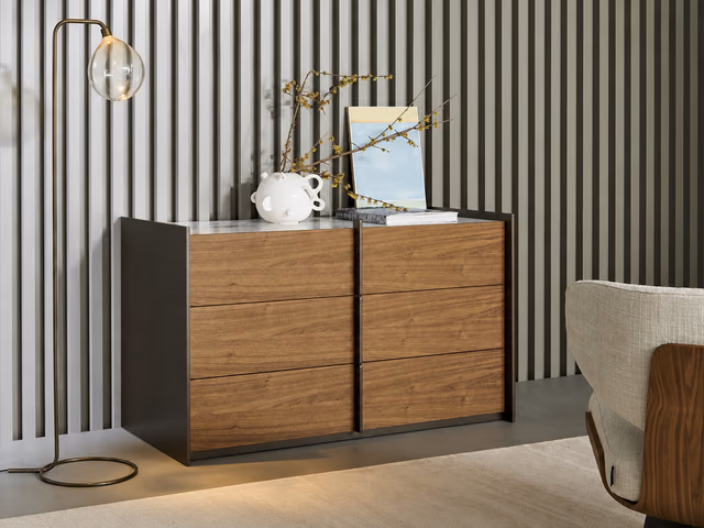 Aureo Nightstand & Dresser by Bonaldo