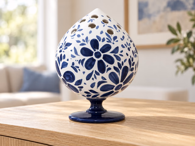 Pumo Delft Vase by Natuzzi Italia