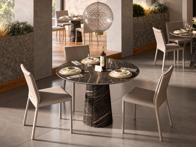 Cuba Keramik Bistrot Table by Cattelan Italia