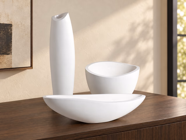 Pietra Rotonda Vase by Kose