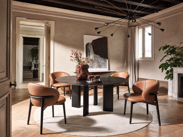 Sandy Dining Table CS4156-FD-140 by Calligaris