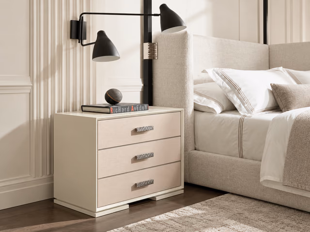 Silver Lining Nightstand by Caracole