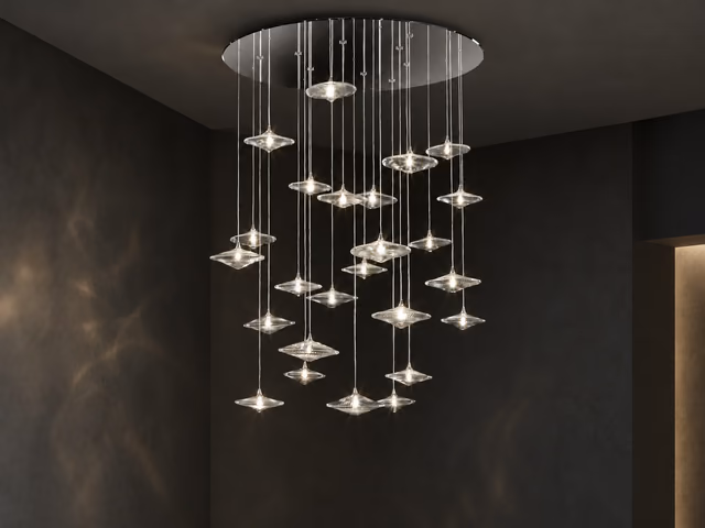 Sirius Lampadario Pendant Lamp by Reflex