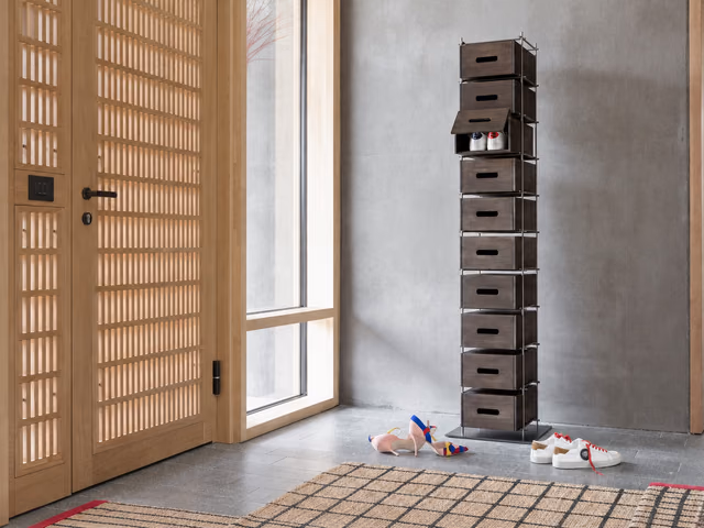 Manolo Shoe Cabinet by Mogg