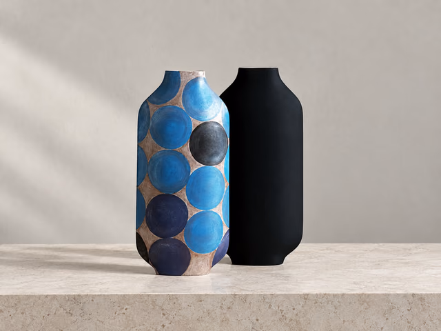 Palma Alta Pois Vase by Kose