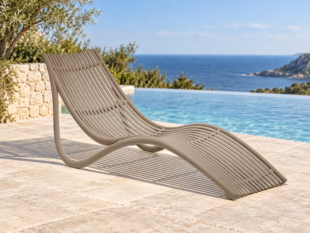 Ibiza Sun Lounger by Vondom