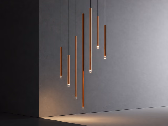 A-Tube Nano Cluster Pendant Lamp by Lodes