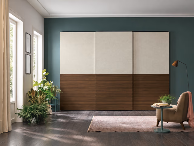 Double Sliding-Door Wardrobe by Tomasella