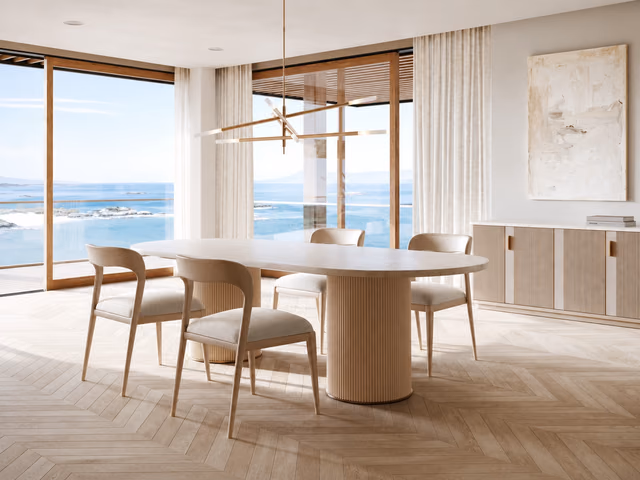 Rhythm Dining Table by Caracole