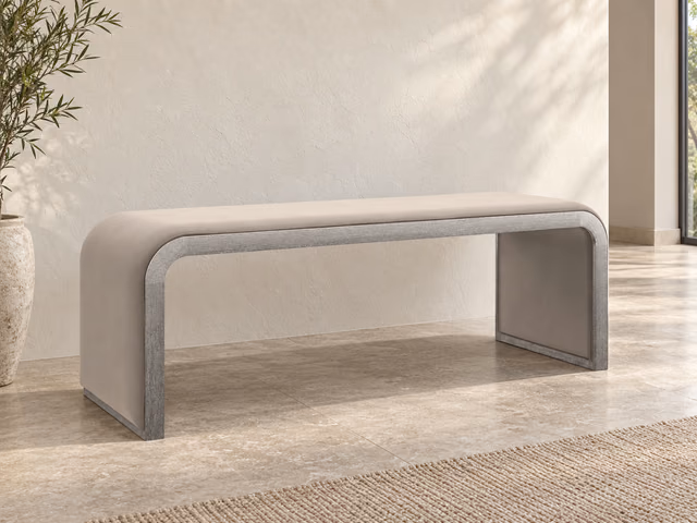 Traverse Bench by Caracole