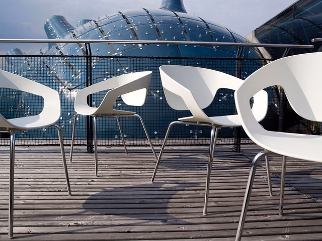 Vad Stackable Polypropylene Chair by Casamania