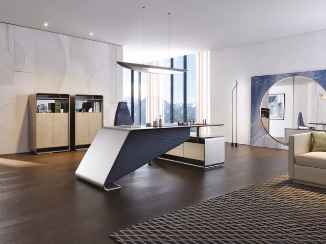 Oh Scrivania Desk by Reflex