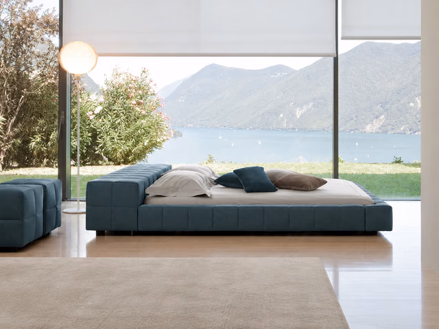 Squaring Double Bed by Bonaldo