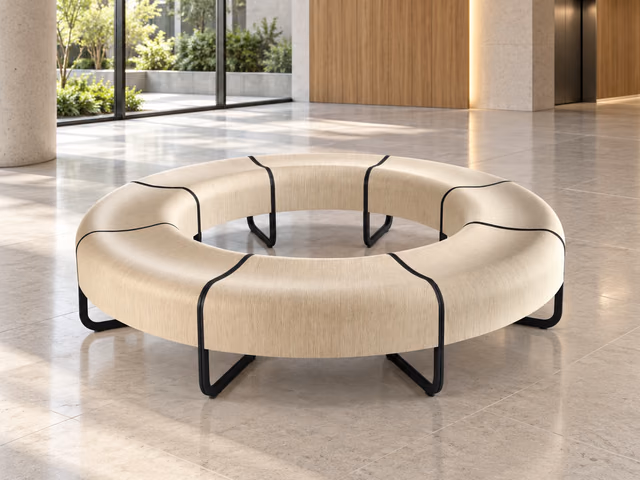 Za System Round Shape Bench by LaPalma