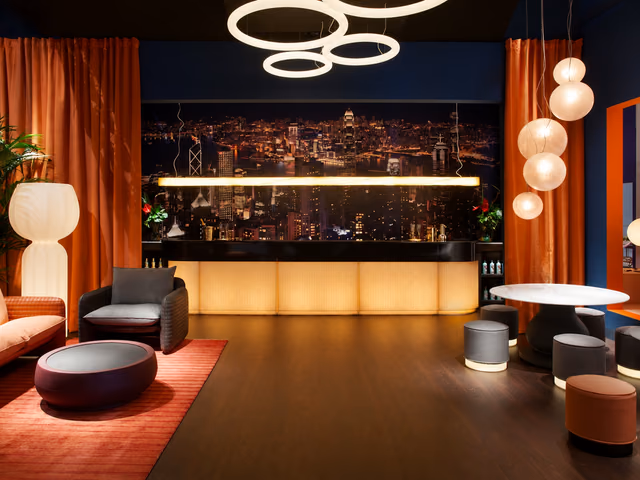 Cordiale Corner Bar Counter by Slide