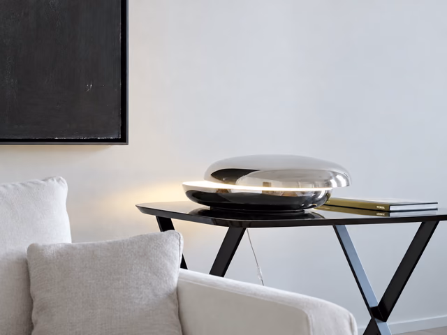 Loop Table Lamp by Fontana Arte