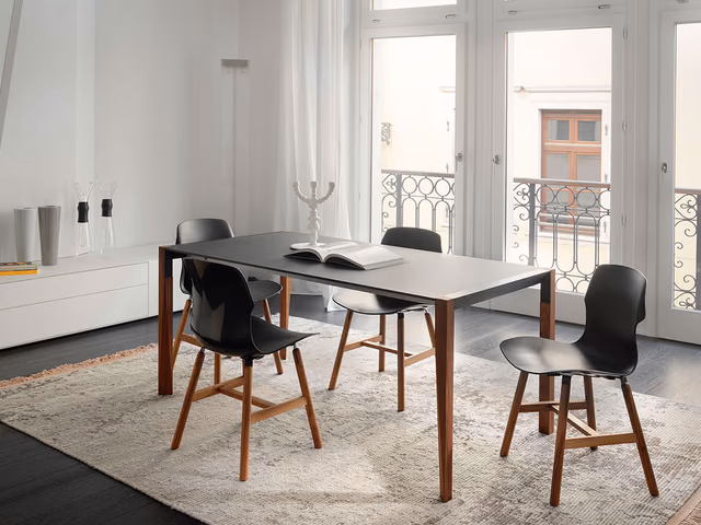Stereo Wood Polypropylene Chair by Casamania