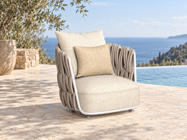 Swipe Armchair Living Room by Talenti