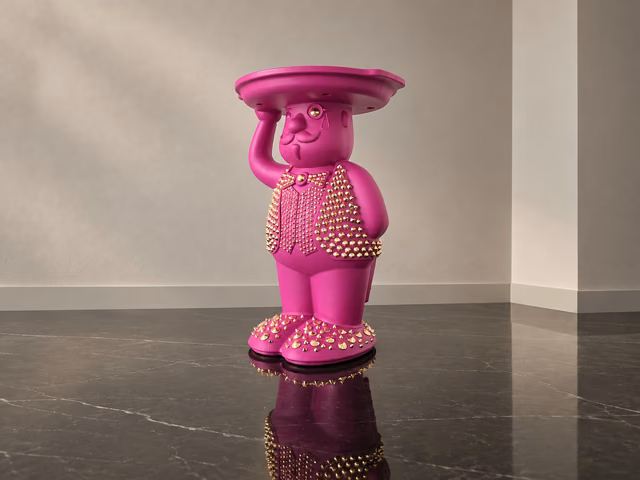 Ambrogio Dressed Up Side Table by Slide